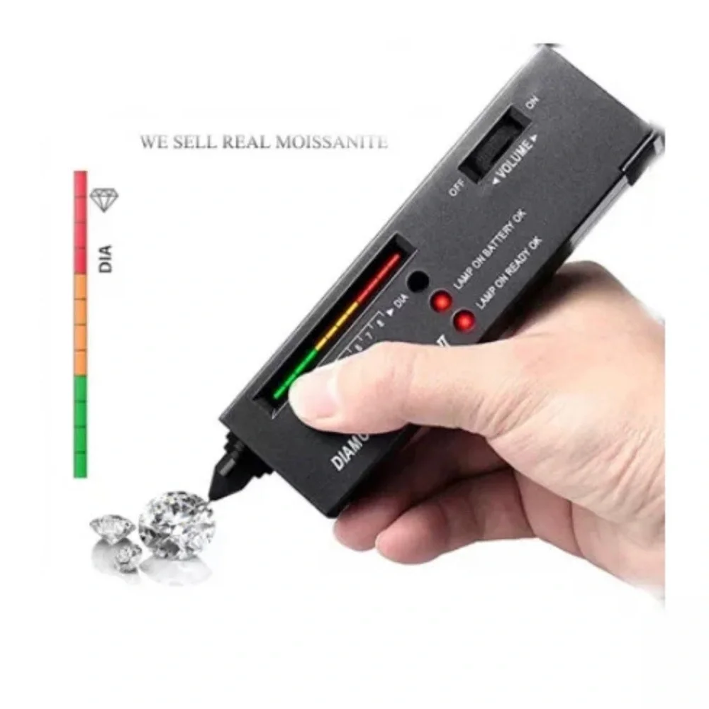 Loose Moissanite Real Gem Stone With GRA Certificate VVS1 D Round 1 Carat 6.5 MM - Picture 3 of 3